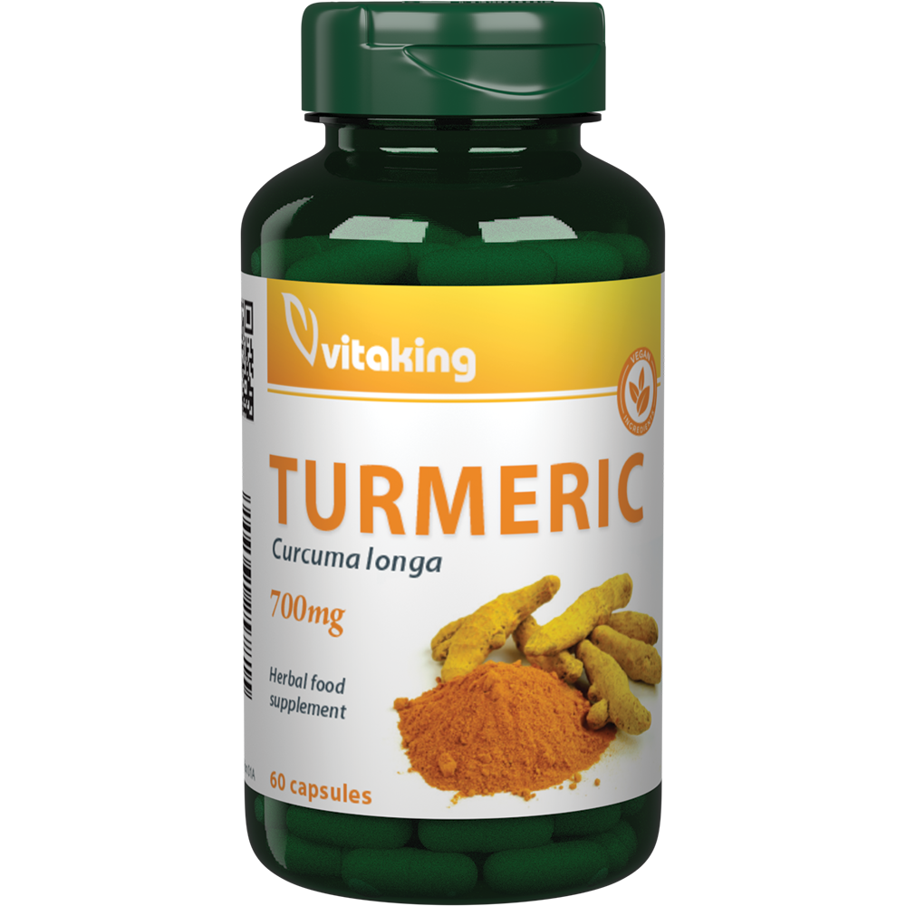 VitaKing Turmeric (Curcuma longa) 60 kap.